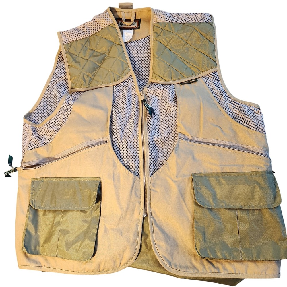 Vintage Remington Shooting Hunting Vest Mens 2XL Gorpcore 90's Y2K Streetwear